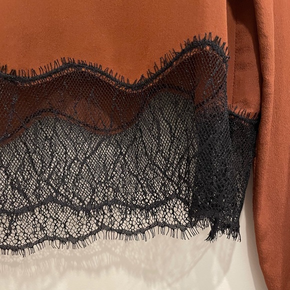 100% Silk Wilfred Blouse - Picture 3 of 10